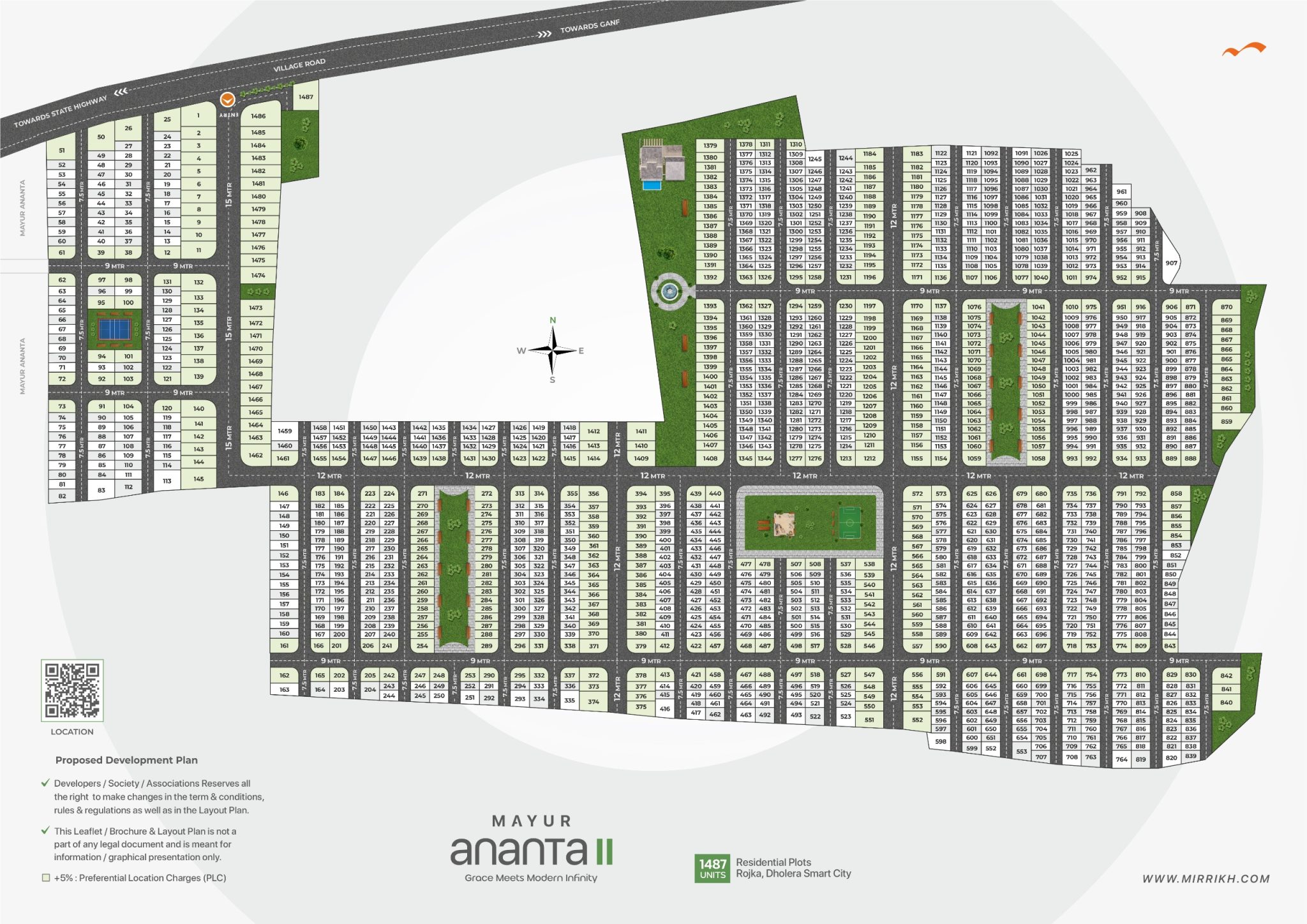 Mayur Ananta II Site Plan